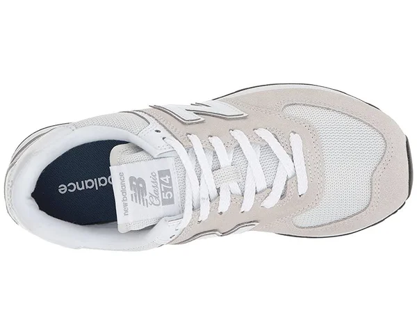 New Balance Classics WL574v2 White/White - Women's, Size: 7 Wide