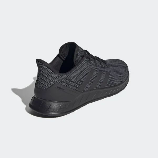 Adidas Men's Questar Flow NXT Running Shoes 6.5, Black/Black/Grey