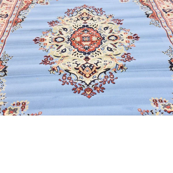 Unique Loom Washington Reza Area Rug - 6& x 9& (Light Blue)