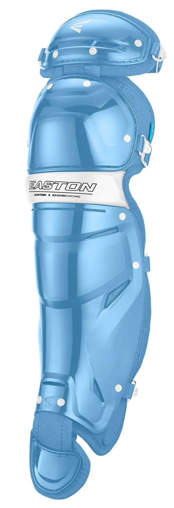 Easton Jen Schro The Very Best Leg Guards - M, Carolina Blue