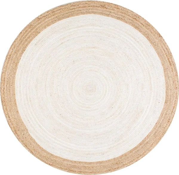 nuLOOM Eleonora Hand-Woven Rug - White - Size 5& x 8&