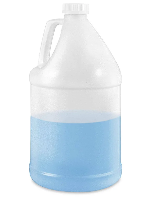 Child Resistant Jugs - Utility, 1 Gallon, Natural - ULINE - Qty of 48 - S-20547B