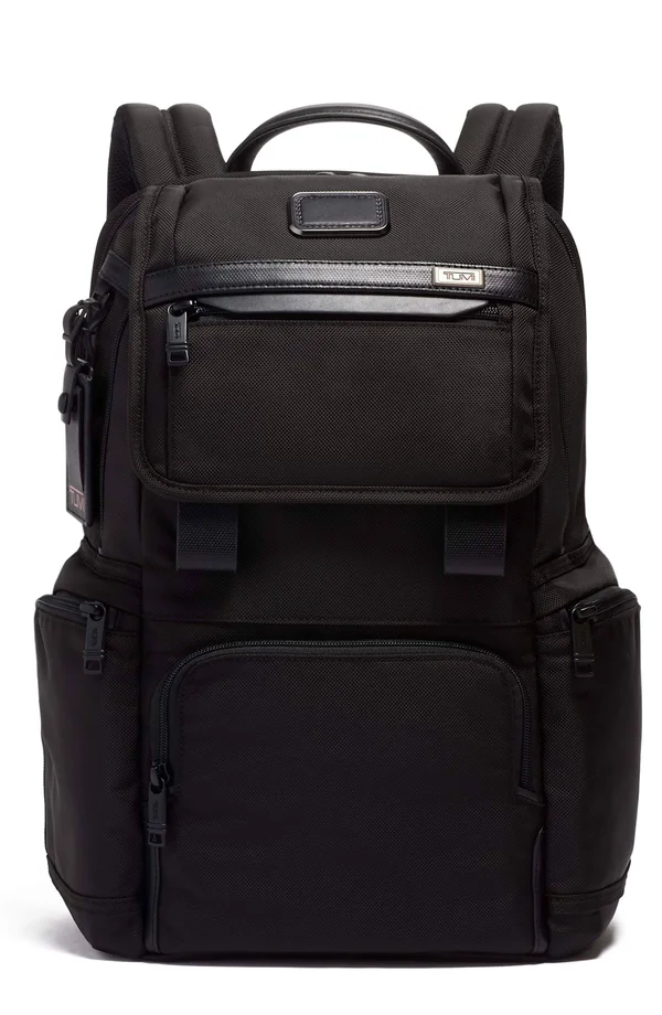 Tumi - Alpha 3 - Flap Backpack Black
