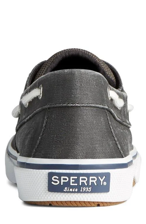 Men's Sperry, Halyard Boat Shoe, 11 W, Fabric, Peltz Shoes