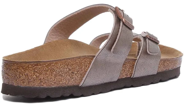 Birkenstock Mayari Birko Flor Sandals - Graceful Taupe