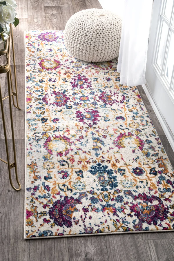 nuLOOM Floral Damask Rosemary Area Rug - 5& x 7& 5