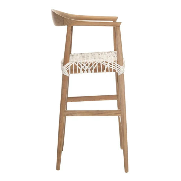 Safavieh Bandelier Barstool - White