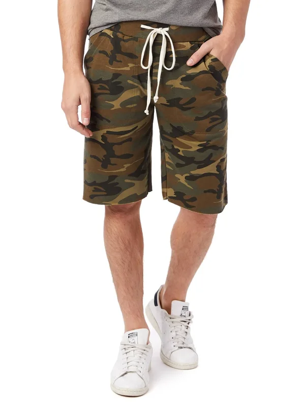 Alternative - Men's Burnout French Terry Victory Short-CAMO-XL