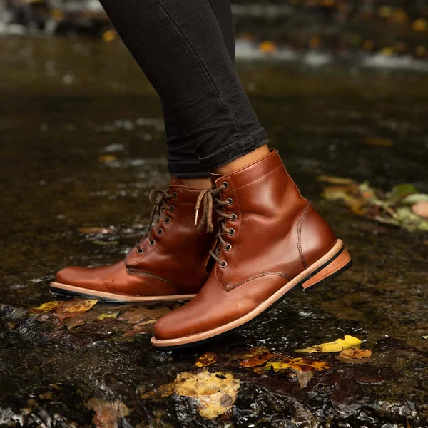 Nisolo Amalia All Weather Boot Brandy - Size 6
