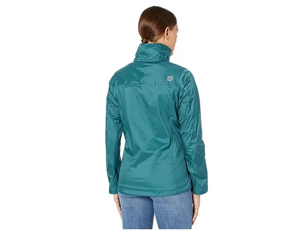 Marmot Women's PreCip Eco Jacket - Large - Deep Teal