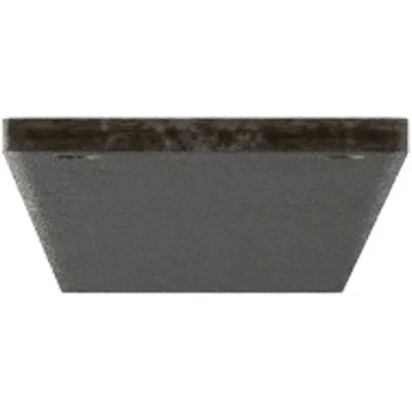 Ekena Millwork BKTM03X18LOAWS 3x22W x 18x22D Logan Hidden Support Steel Bracket w/ 14x22 Support Depth, Antiqued Warm Silver