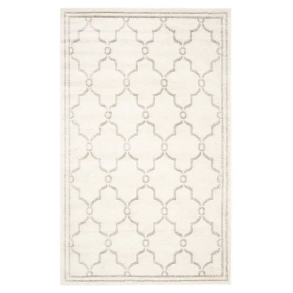 Safavieh 6& x 9& Amherst AMT414E Ivory, Light Grey Rug
