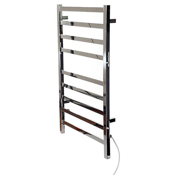 Kontour K6033W 24 x 40 in. Square Electric Hardwired Towel Warmer - Chrome - Silver