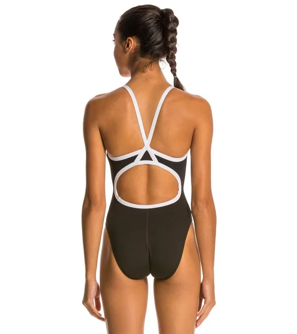 Speedo Women's Flyback Endurance+ Training Swimsuit, Size: 32, Black
