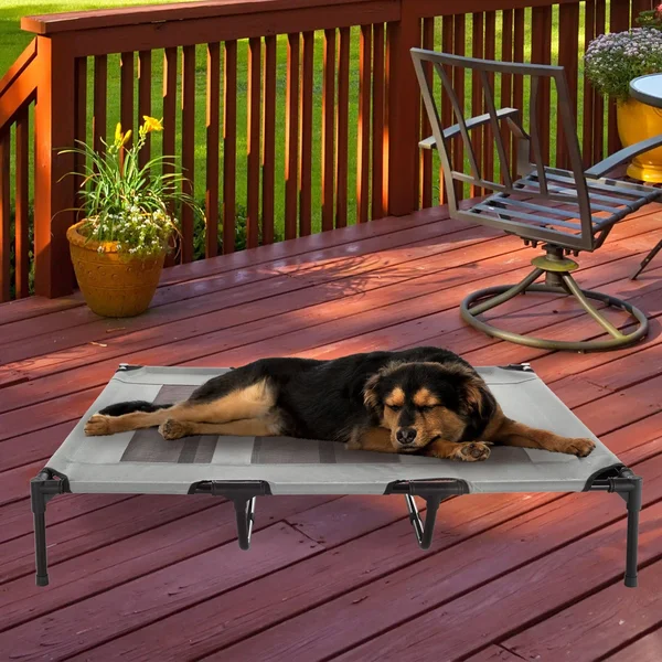 Pet Pal Gray Rectangular Bed (FOR Large) Rubber - 532169MPL