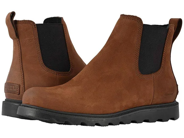 Sorel Women's Ainsley Chelsea Boot - 6 - Burro