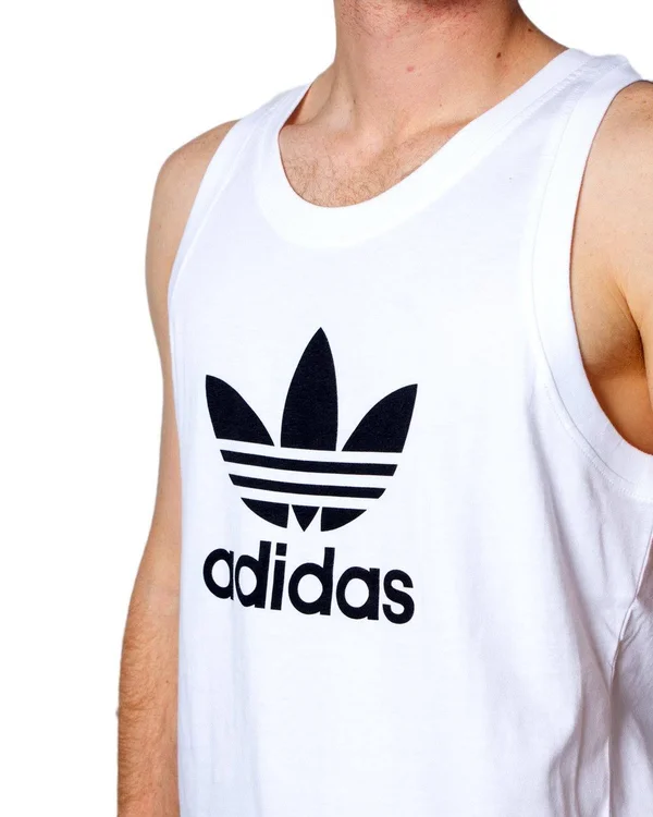Adidas Trefoil Tank White