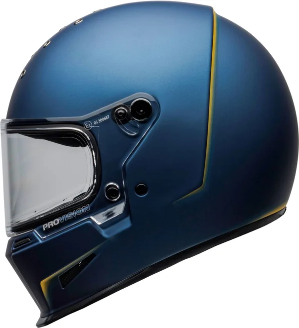 Bell Eliminator Vanish, Integral Helmet - Matt Blue/Yellow - Xs