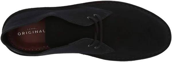 Clarks Desert Boot - Men's Black Suede, 11.5