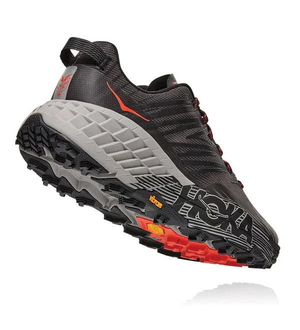 Hoka One One Men's Speedgoat 4 - 8 - Dark Gull Grey - Anthracite