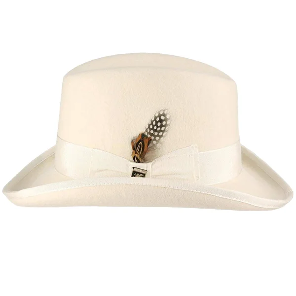 Stacy Adams Wool Hamburg Hat Men's Size: M
