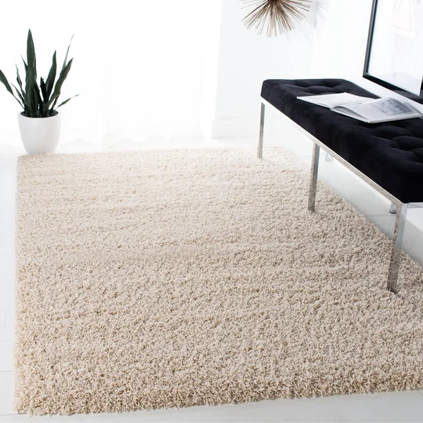 Safavieh Laguna Shag SGL303K 5&3x22 x 7&6x22 Blue Area Rug