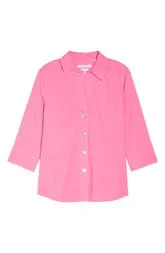 Foxcroft Paityn Non-Iron Cotton Shirt - Grey - 14W