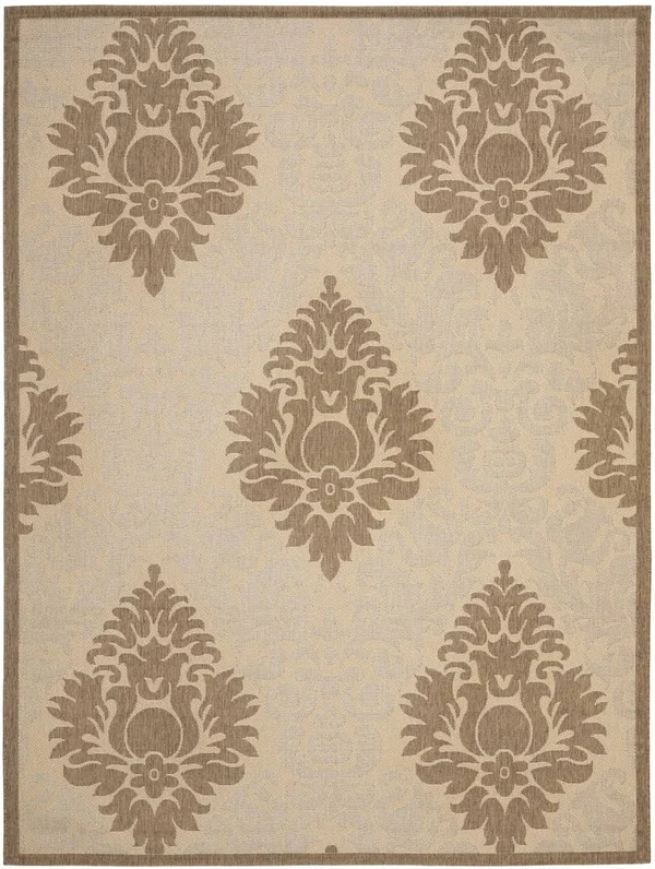 Safavieh Courtyard Area Rug CY2714 Natural, Brown, 8& x 11&