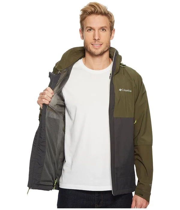 Columbia Men's Evolution Valley Jacket Size Xl - Shark Peatmoss