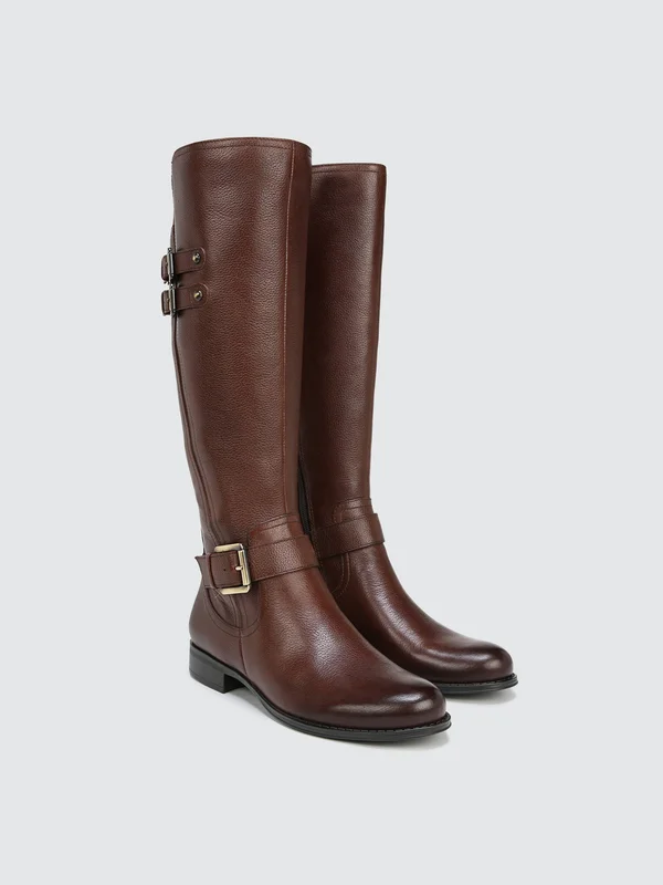 Women's Naturalizer Jessie Wide Calf Riding Boot - Size: 4.5