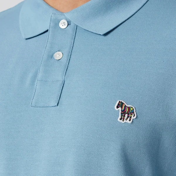 PS by Paul Smith Regular Polo T Shirt Blue