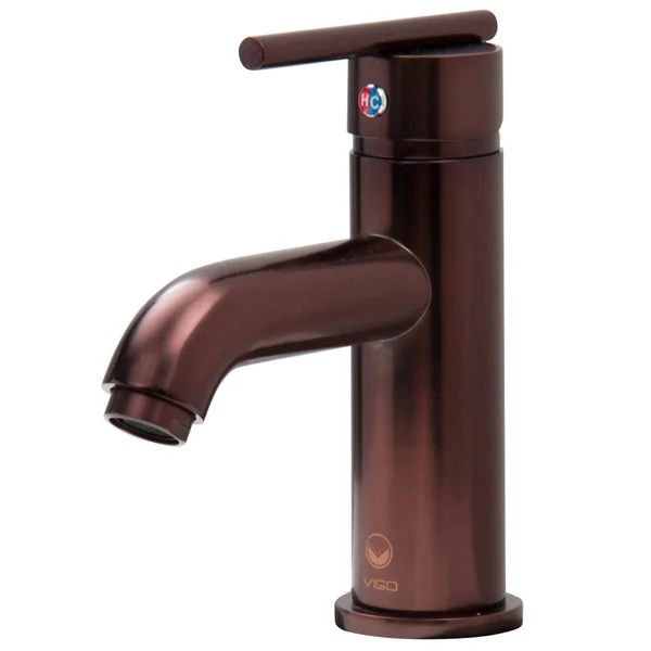 Vigo VG01038RB Setai Single Handle Bathroom Faucet, Oil Rubbed Bronze