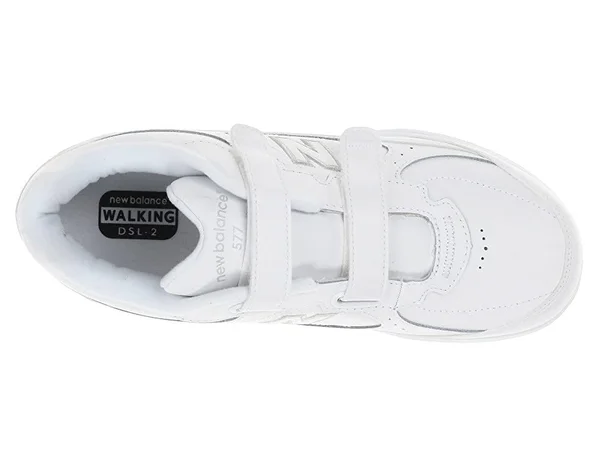 New Balance Women's Hook and Loop 577 - White (Size 10 wide)