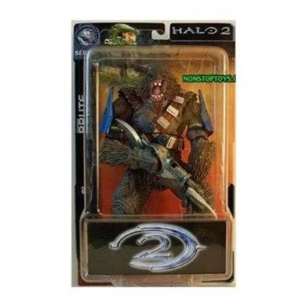 Halo 2 Series 1 Brute Figure (1st Appearance, Mint Card)