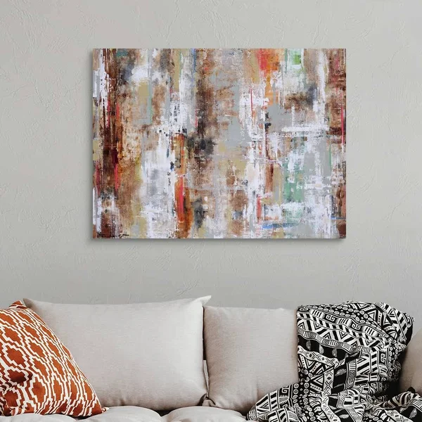 Wood Reflection, Large Solid-Faced Canvas Wall Art Print, Great Big Canvas