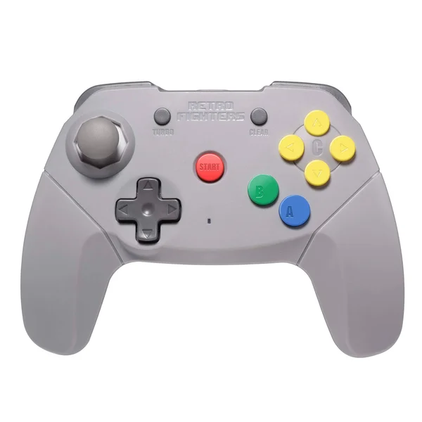 Retro Fighters Brawler64 Wireless Edition N64 Controller - Nintendo 64 - Gray
