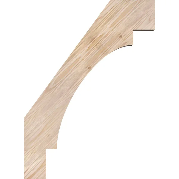 5 1/2 inchw x 12 inchd x 16 inchh Merced Smooth Brace - Douglas Fir