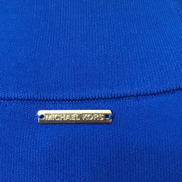 Michael Michael Kors - Bell-Sleeve Dress, Blue, L