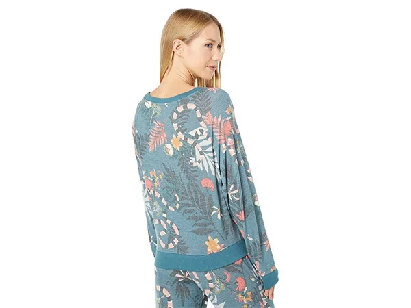 Honeydew Star Seeker Brushed Jersey Lounge Set, Laurel Leaves (94113) XL