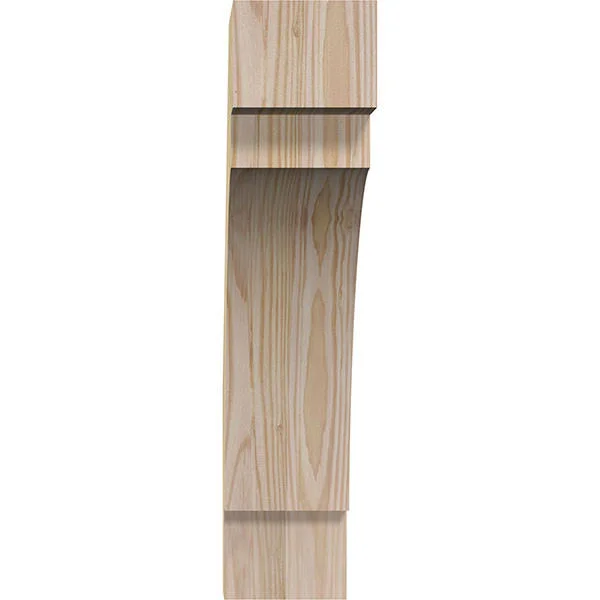 4x22W x 18x22D x 18x22H Merced Rough Sawn Brace, Douglas Fir
