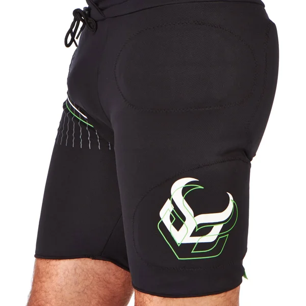 Demon Black Flex-Force Pro Snowboarding Protection Shorts