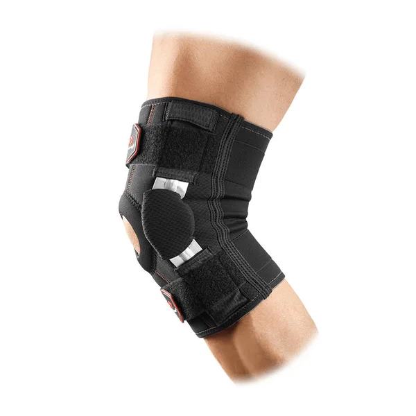 McDavid Level 3 Knee Brace with Dual Disk Hinges - Black, L