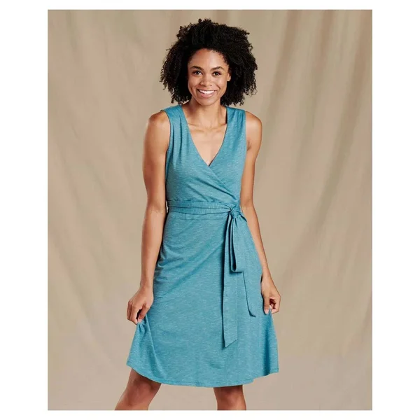 Toad & Co Women's Cue Wrap Sleeveless Dress