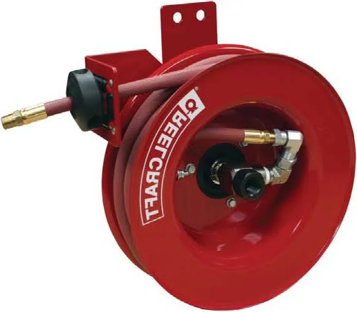 Reelcraft a5825-olpsml 1/2x22 x 25 ft Side Mount Air/Water Hose