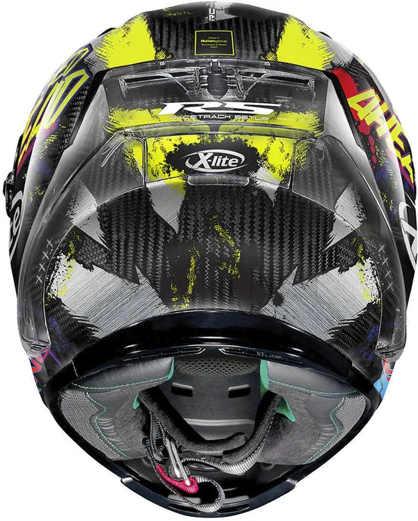 X-Lite - Helmet X-803 RS Ultra Carbon Holeshot Black - Yellow - Size L