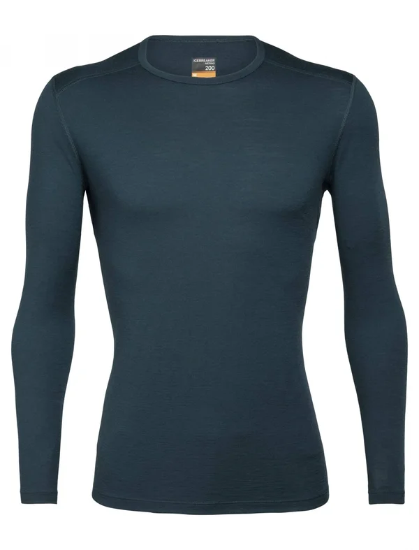 Icebreaker 200 Oasis LS Crewe - Men's