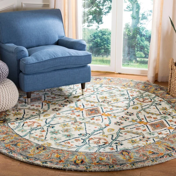 Safavieh Aspen APN308A Area Rug Ivory, Blue 2&3x22 x 7& Runner