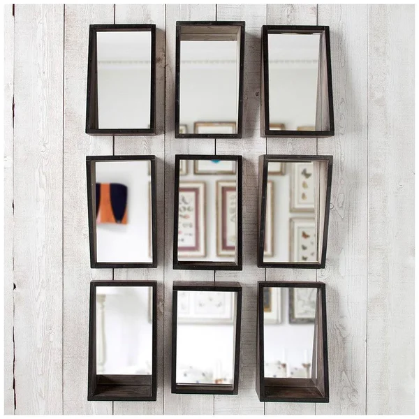 Mercana Efforte II Brown Wood Mirror