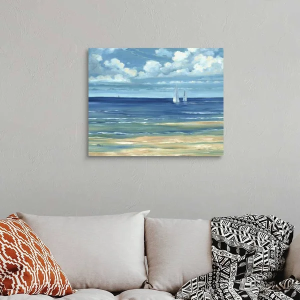 Summerset Sailboats, Canvas Wall Art, 30x24, Great Big Canvas