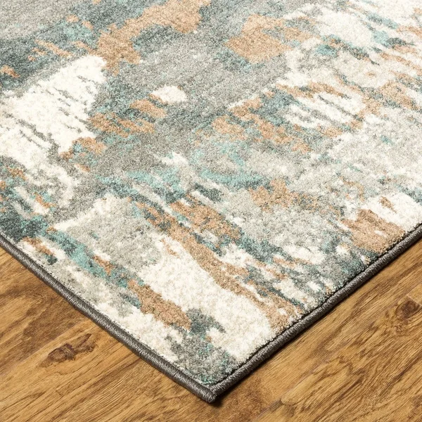 Karastan Studio Serenade Andante Area Rug, 5&3x22 x 7&10, Gray